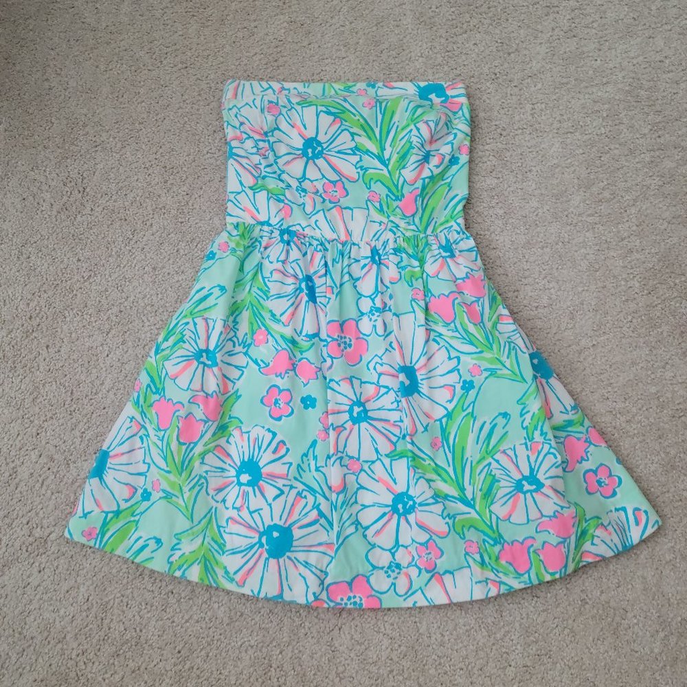 Lilly Pulitzer Strapless Dress